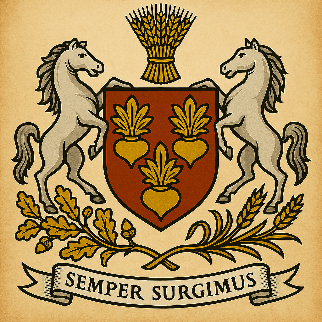 Blason complet de la famille Navet